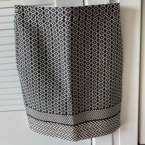 NWT Pencil Skirt Geometric Black & White J.Crew 4